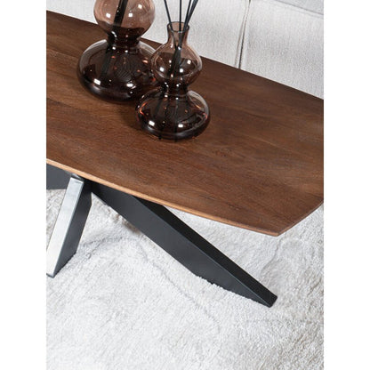 Salontafel Felix – Espresso Mangohout – 120 x 55 cm