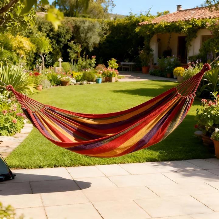 buitenhammock duurzaam polyester weefsel
