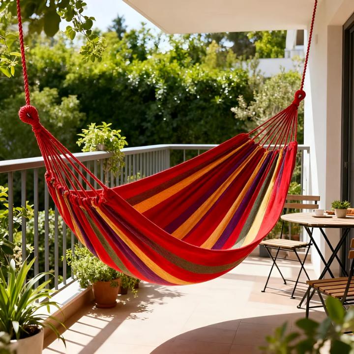 buitenhammock duurzaam polyester weefsel