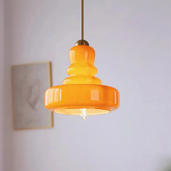 stijlvolle bauhaus kalebas glazen hanglamp voor een modern accent