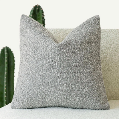 Bouclé sierkussenhoes van polyester als stijlvol accent in de woonkamer