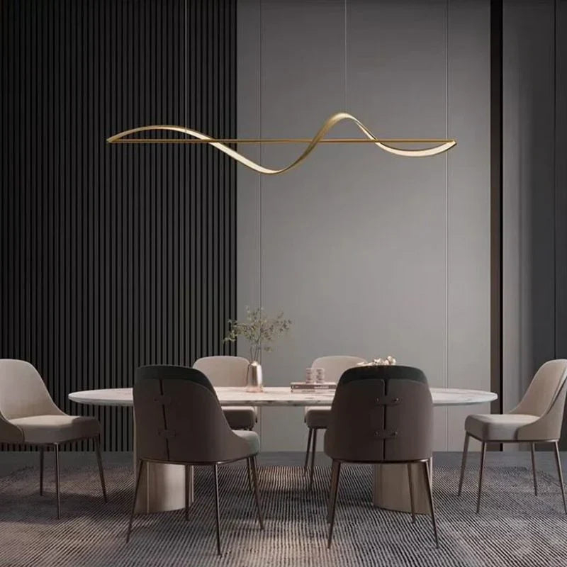 stijlvolle louise design led hanglamp in elegant metaal en acryl