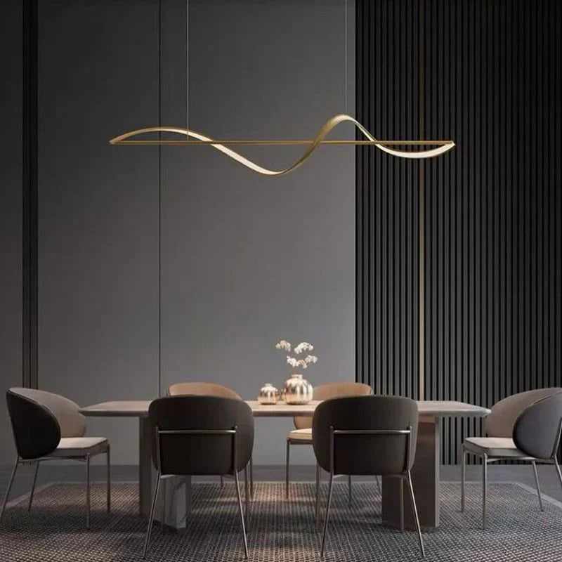 stijlvolle louise design led hanglamp in elegant metaal en acryl