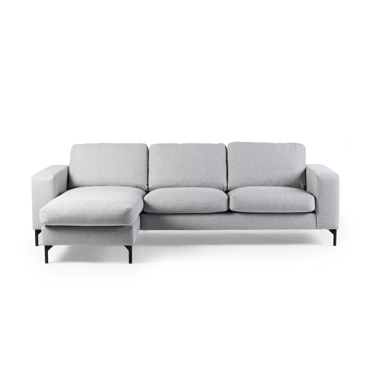 3 seater sofa cl l+r, valente fabric, v311 grey