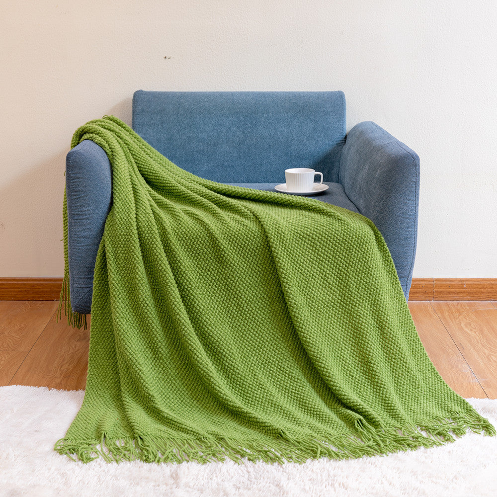 woondeken met scandinavisch strependesign
