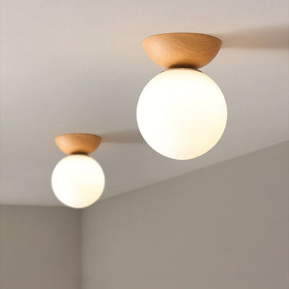 Elegante Japanse Stijl Plafondlamp voor een Betoverende Sfeer