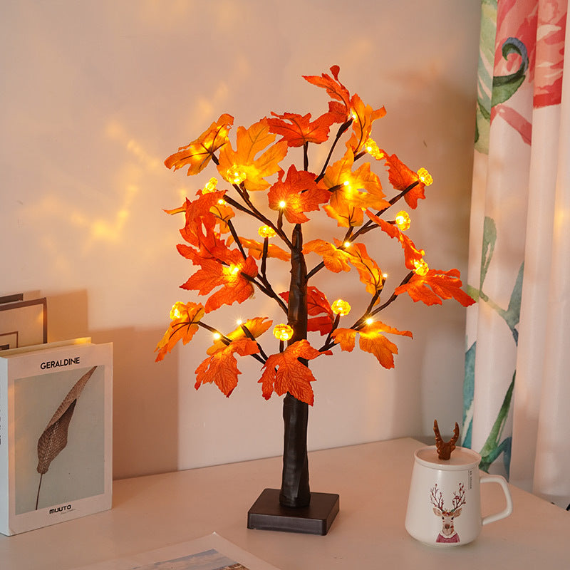 tafellamp met warm ledlicht van tarwestengels