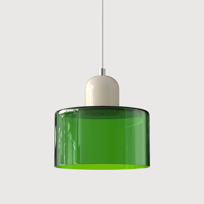 Stijlvolle Bauhaus Glazen Hanglamp voor een Creatieve Sfeer