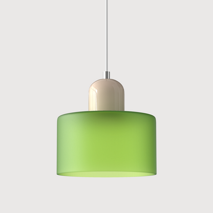 Stijlvolle Bauhaus Glazen Hanglamp voor een Creatieve Sfeer