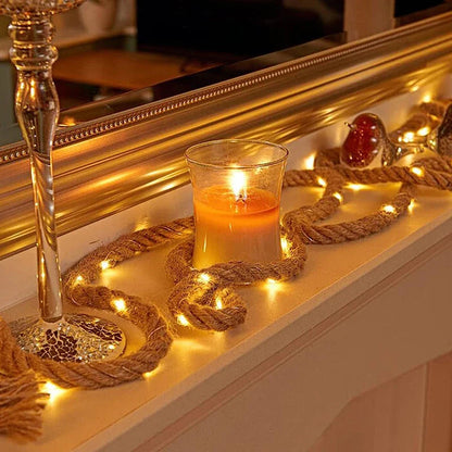 Touw Hanglamp Rustiek Ontwerp