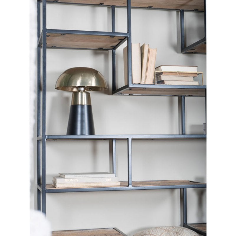 huub wood shelving unit 210 x 145 cm – room divider