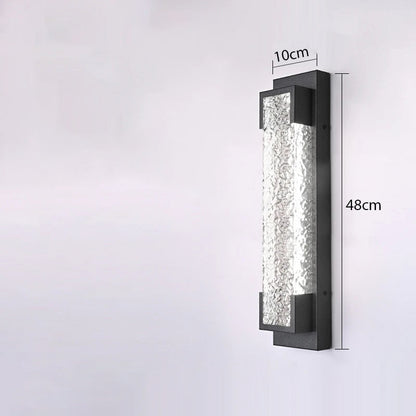 LED Cascade stalen wandlamp