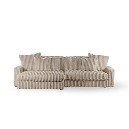 3-seater sofa CL L+R, fabric Vito 23, D460 beige