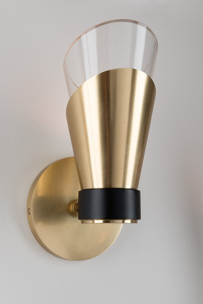 2 light wall sconce