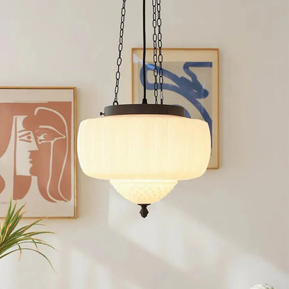 Stijlvolle witte minimalistische hanglamp voor een eigentijdse uitstraling