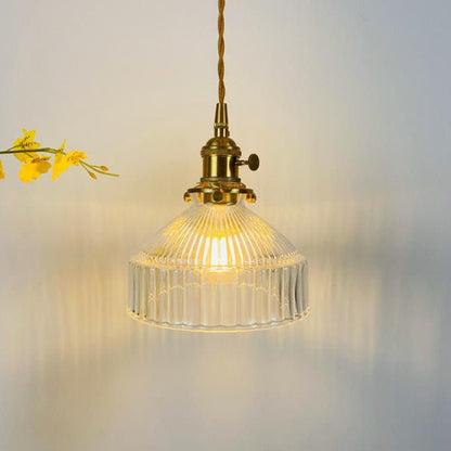 Elegant Nordic Crystal Glass Pendant Light