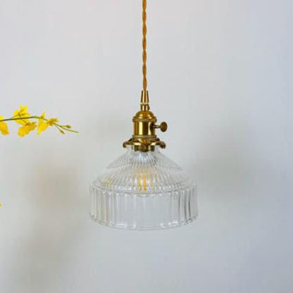 Elegant Nordic Crystal Glass Pendant Light