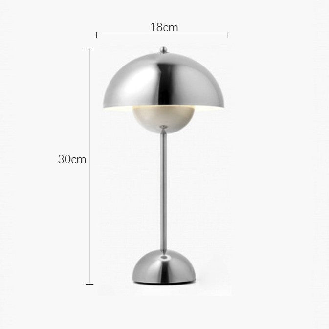 budvormige bureaulamp voor sfeerverlichting