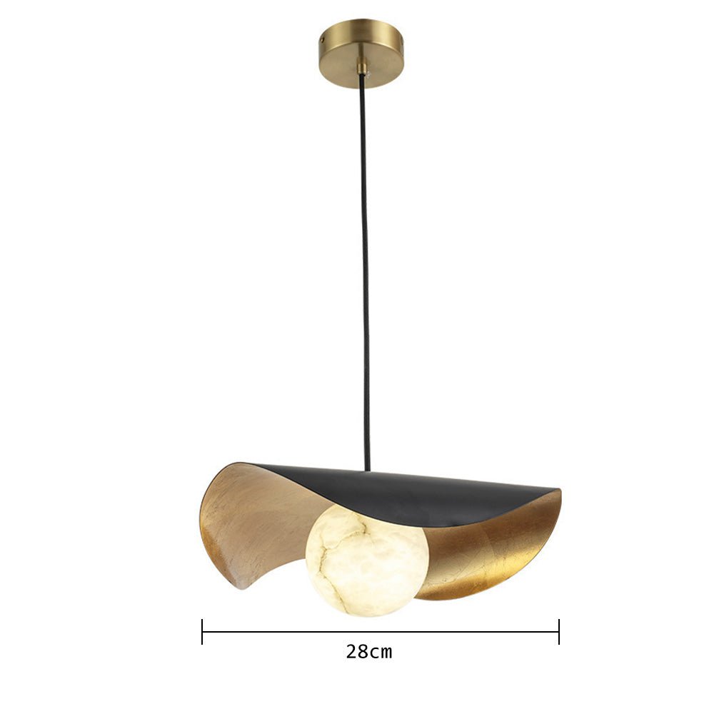 elegante spaanse marmeren hanglamp voor een luxueuze sfeer