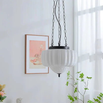 Stijlvolle witte minimalistische hanglamp voor een eigentijdse uitstraling