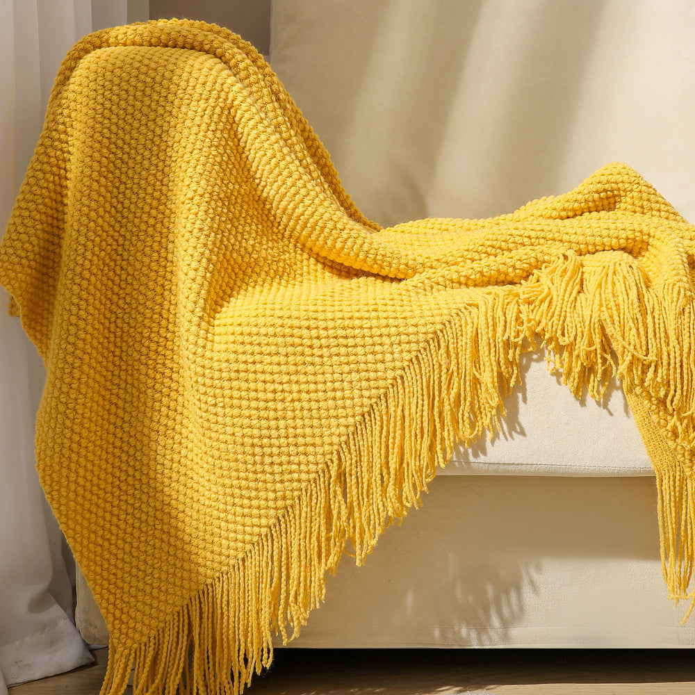 woondeken met scandinavisch strependesign