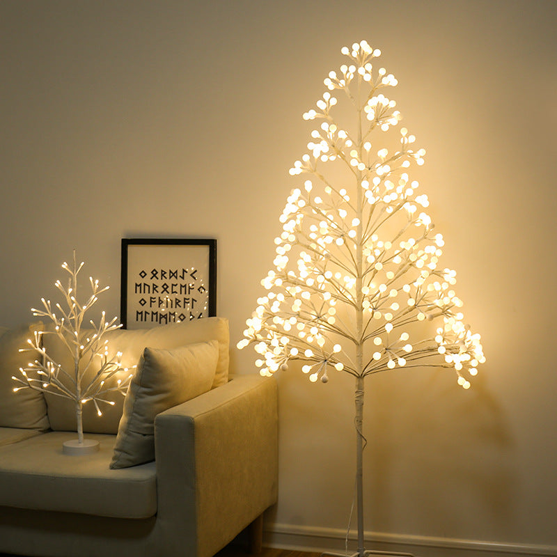 witte led lichtboom met 360 warmwitte leds