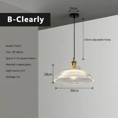 Hanglamp glazen bol Solstice Glow