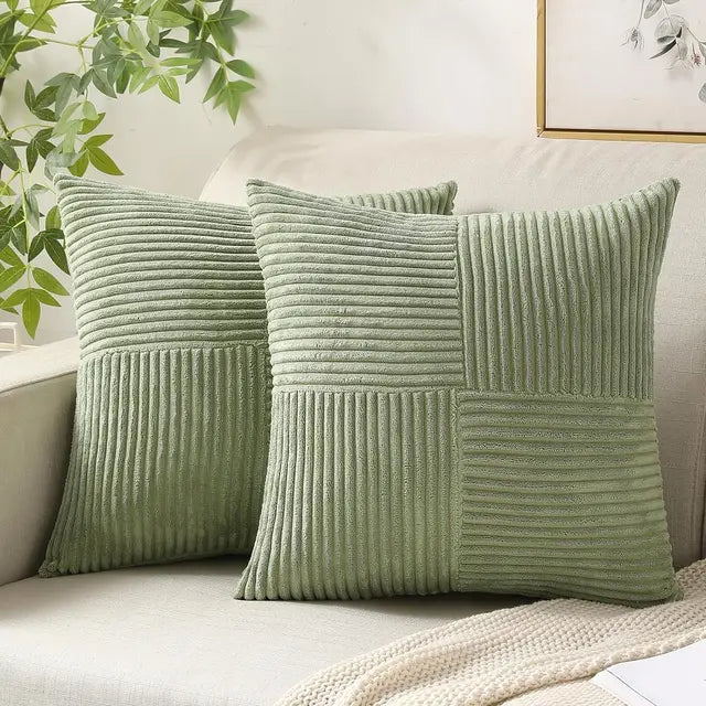 corduroy kussensloop minimalistisch ontwerp