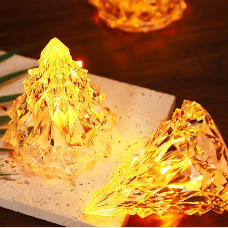 Kristalglanzende verlichting voor een gezellige en feestelijke ambiance