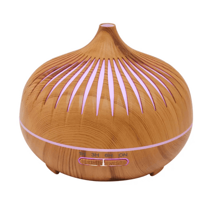 Bovenaanzicht van de ultrasone diffuser met waterreservoir