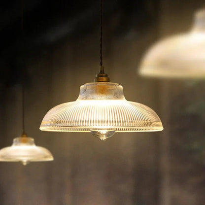 Hanglamp glazen bol Solstice Glow