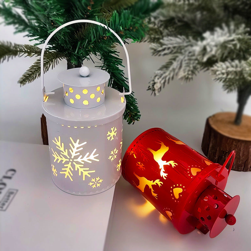 led kaarsen in scandinavische stijl voor een gezellige kerstsfeer