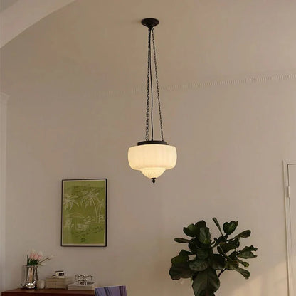 Stijlvolle witte minimalistische hanglamp voor een eigentijdse uitstraling