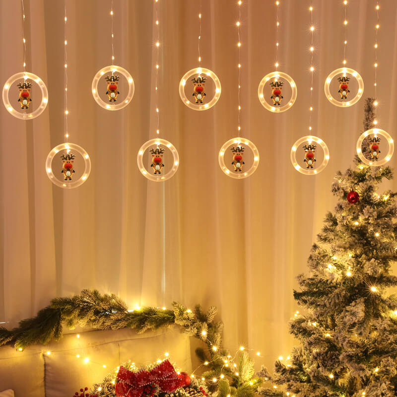 kerst hangdecoratie met ledverlichting