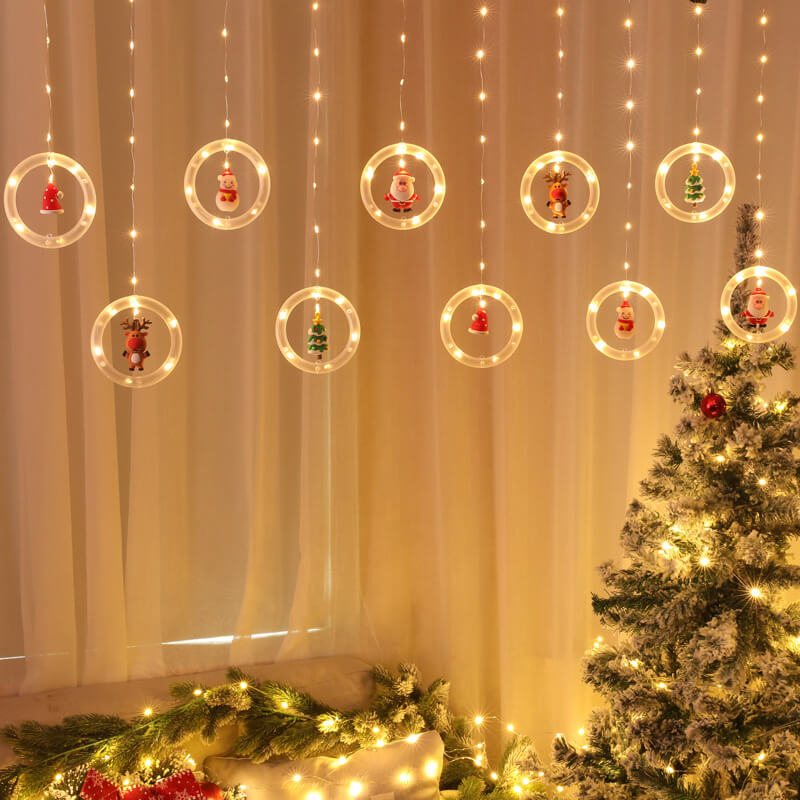 kerst hangdecoratie met ledverlichting