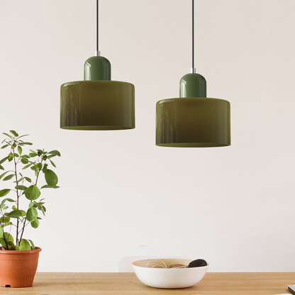 Stijlvolle Bauhaus Glazen Hanglamp voor een Creatieve Sfeer