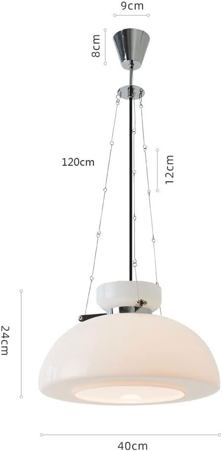 betoverende melkachtige hanglamp voor een sfeervolle verlichting