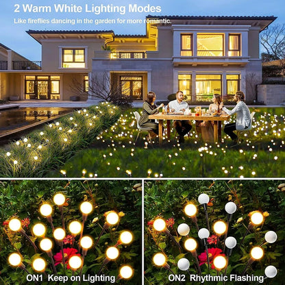 Zonne Tuinlampen op Prik 70cm 2-Pack 6 LED