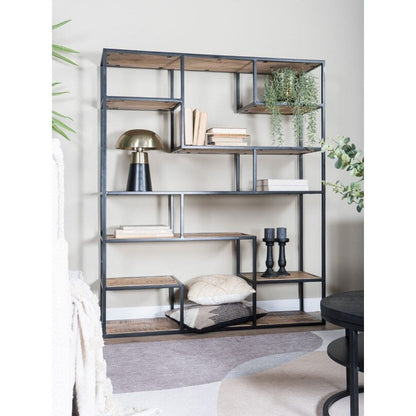 Huub Wood Shelving Unit 210 x 145 cm – Room Divider