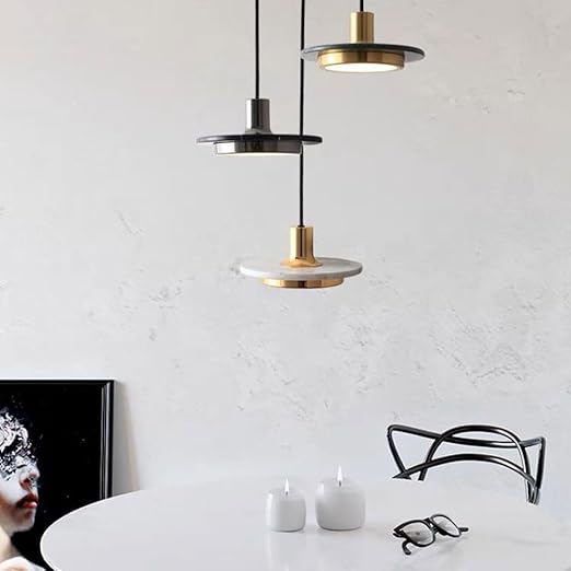 elegante moderne marmeren hanglamp voor een stijlvol interieur