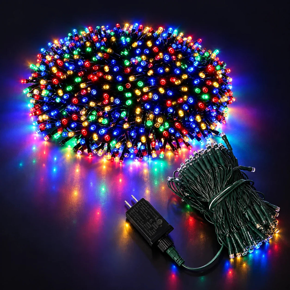Warmwitte LED lichtslinger voor een gezellig terras