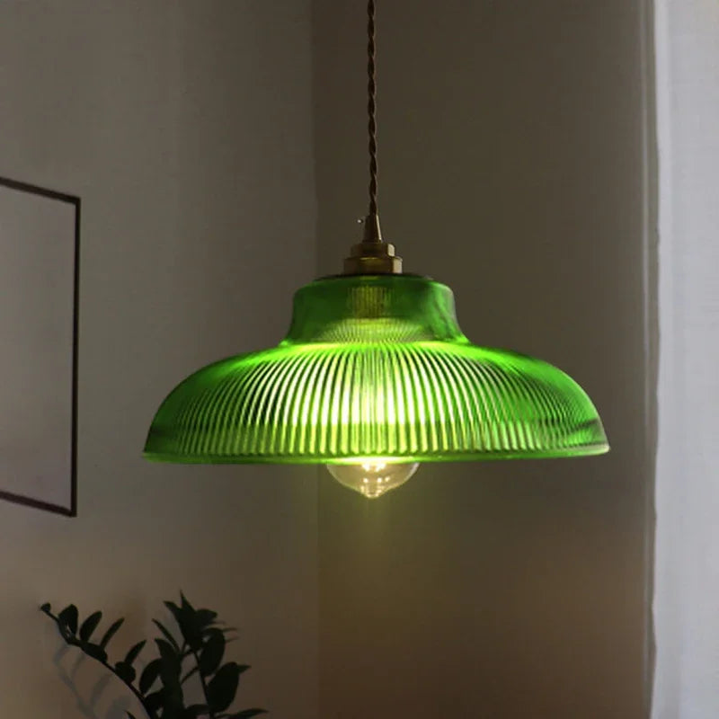 hanglamp glazen bol solstice glow
