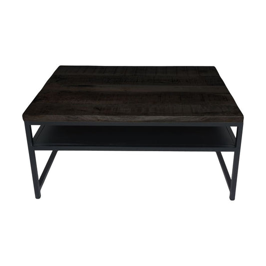 Coffee table Delhi Black Mango wood 91 x 61 cm