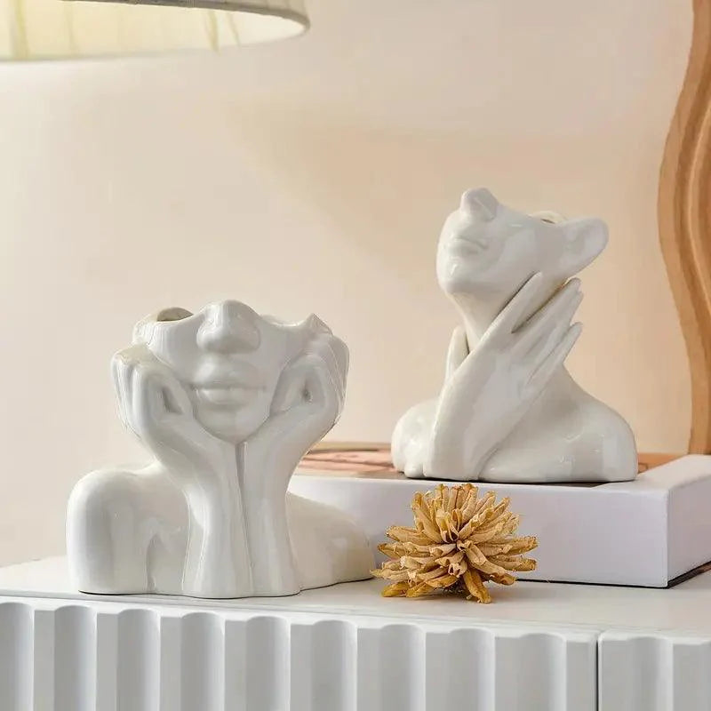 artistieke keramische vazen
