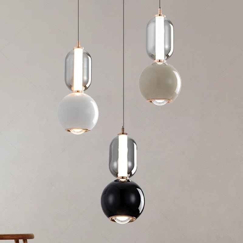 stijlvolle nordic hanglamp van ijzerglas - een uniek design voor jouw interieur