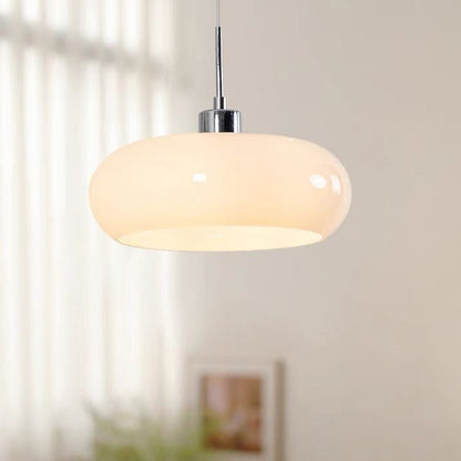 Elegant Hailie Glazen Hanglamp in Broodvorm