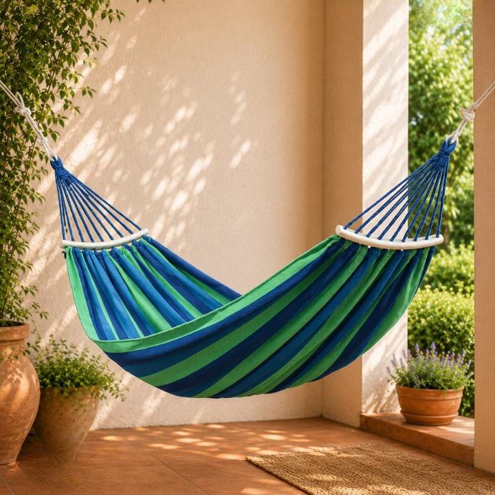 buitenhammock duurzaam polyester weefsel