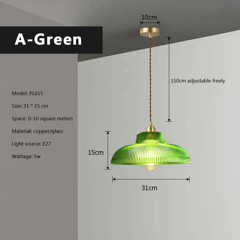 hanglamp glazen bol solstice glow
