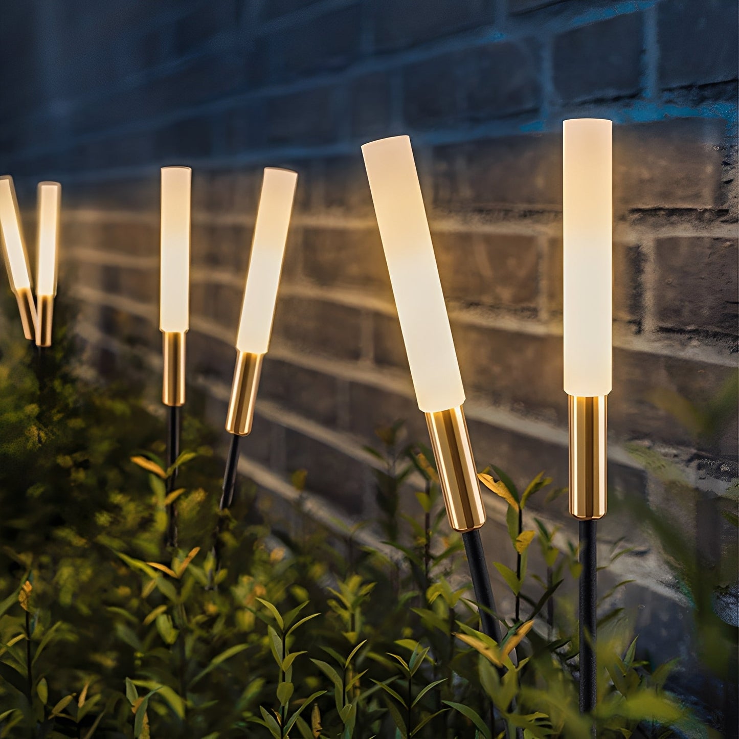 tuinlamp op zonne energie in rietlook