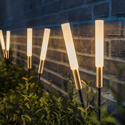 Tuinlamp Op Zonne Energie In Rietlook